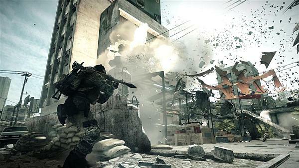 Settling petty squabbles with rocket launchers and explosions. That's how we do it in Battlefield 3.